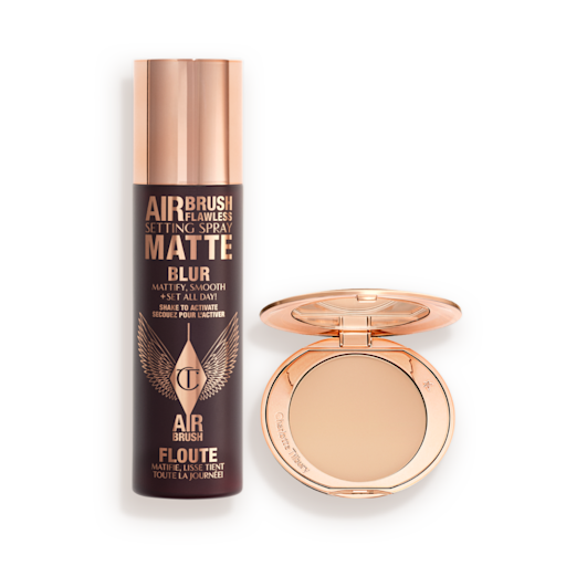 AIRBRUSH Flawless MATTIFY, BLUR & SET Gesichts-Set