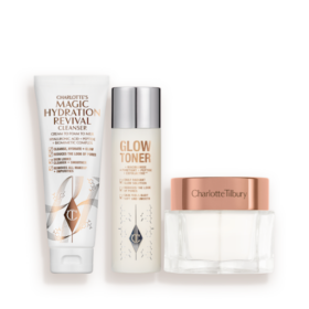 CHARLOTTE’S MAGIC CLEANSE, TONE & GLOW SET – Hautpflege-Set
