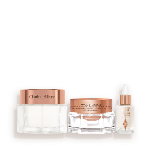 CHARLOTTE'S MAGIC MINI SKIN TRIO Hautpflege-Set