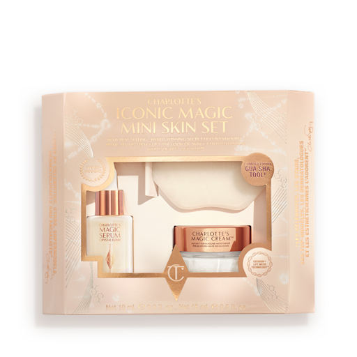 CHARLOTTES KULTIGES „MAGIC MINI SKIN SET“ – Hautpflege-Set in Reisegröße