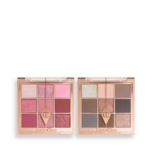 CHARLOTTES PALETTE MIT SCHÖNHEITS-AUGENTRENDS – DUO-AUGEN-KIT