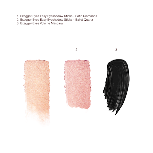 „Exagger-Eyes“ Easy Lidschatten & Mascara Trio Eye Kit