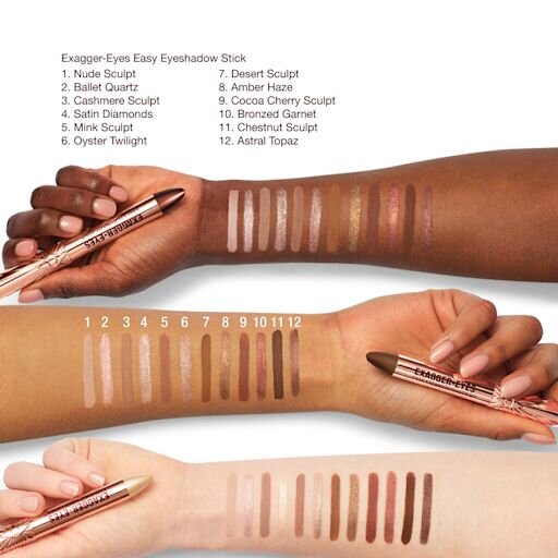 „Exagger-Eyes“ Easy Lidschatten & Mascara Trio Eye Kit