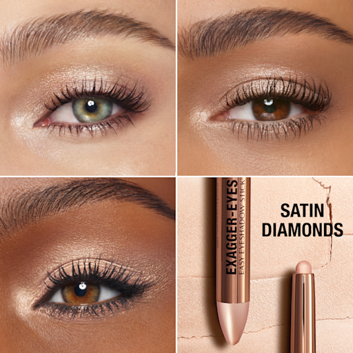 Exagger-Eyes EASY Lidschatten-Stick SATIN DIAMONDS