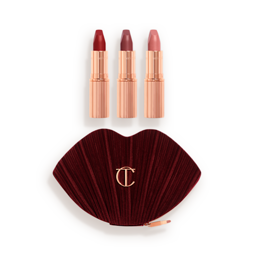 HOT LIPS BAG – KOSMETIKTASCHE & LIPPEN-SET