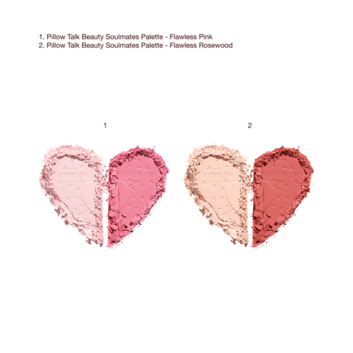 Pillow Talk BEAUTY SOULMATES PALETTE FLAWLESS ROSEWOOD