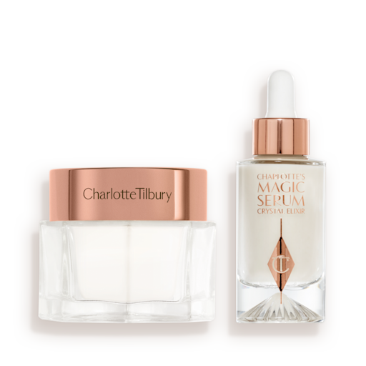 WISSENSCHAFTLICH UNTERSTÜTZTES SEREN- & MAGIC-CREAM-SET – Hautpflege-Set